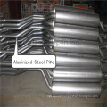 Tubo De Aco Aluminizado Tube Dx53D COM Revestimento De Aluminio 80g 120g Used for Exhaust Automobile Pipes